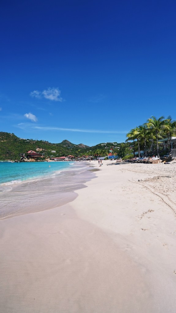 St Jean Beach in der Nähe des Flughafens