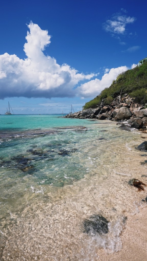 Petite Plage im Nordwesten der Insel
