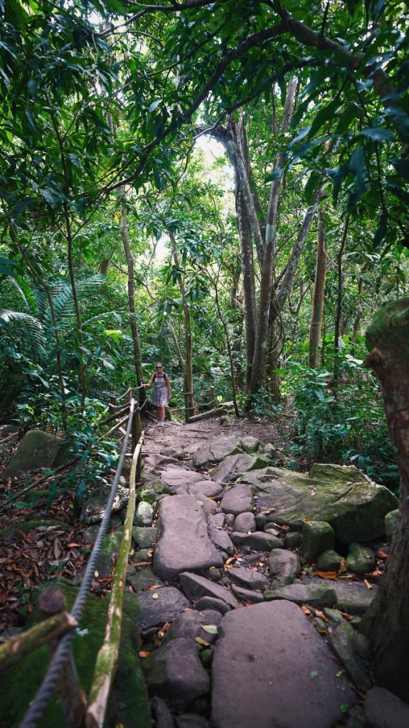 Unterwegs auf dem Tet Paul Nature Trail